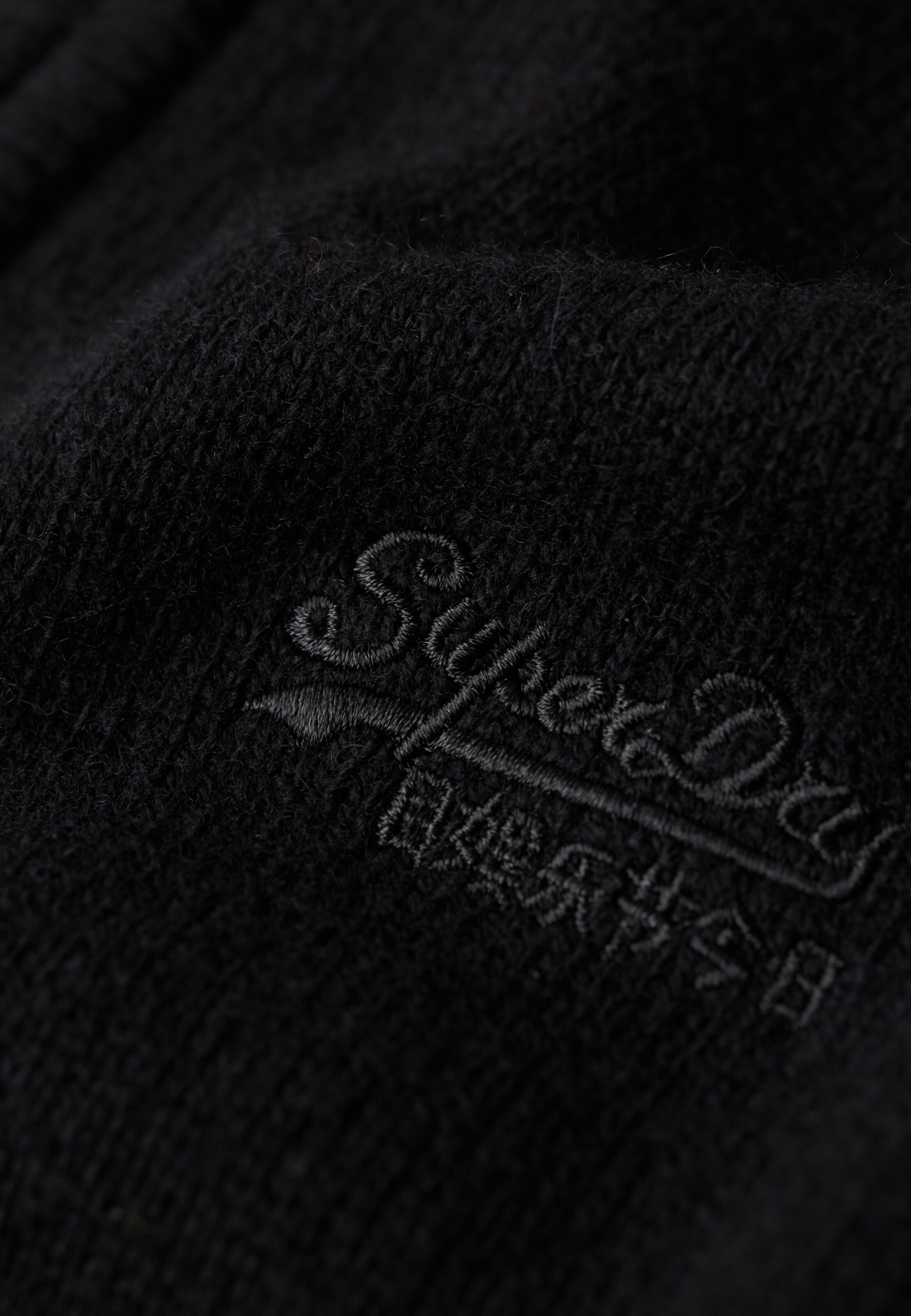 Superdry Pullover 'Essential' in Schwarz