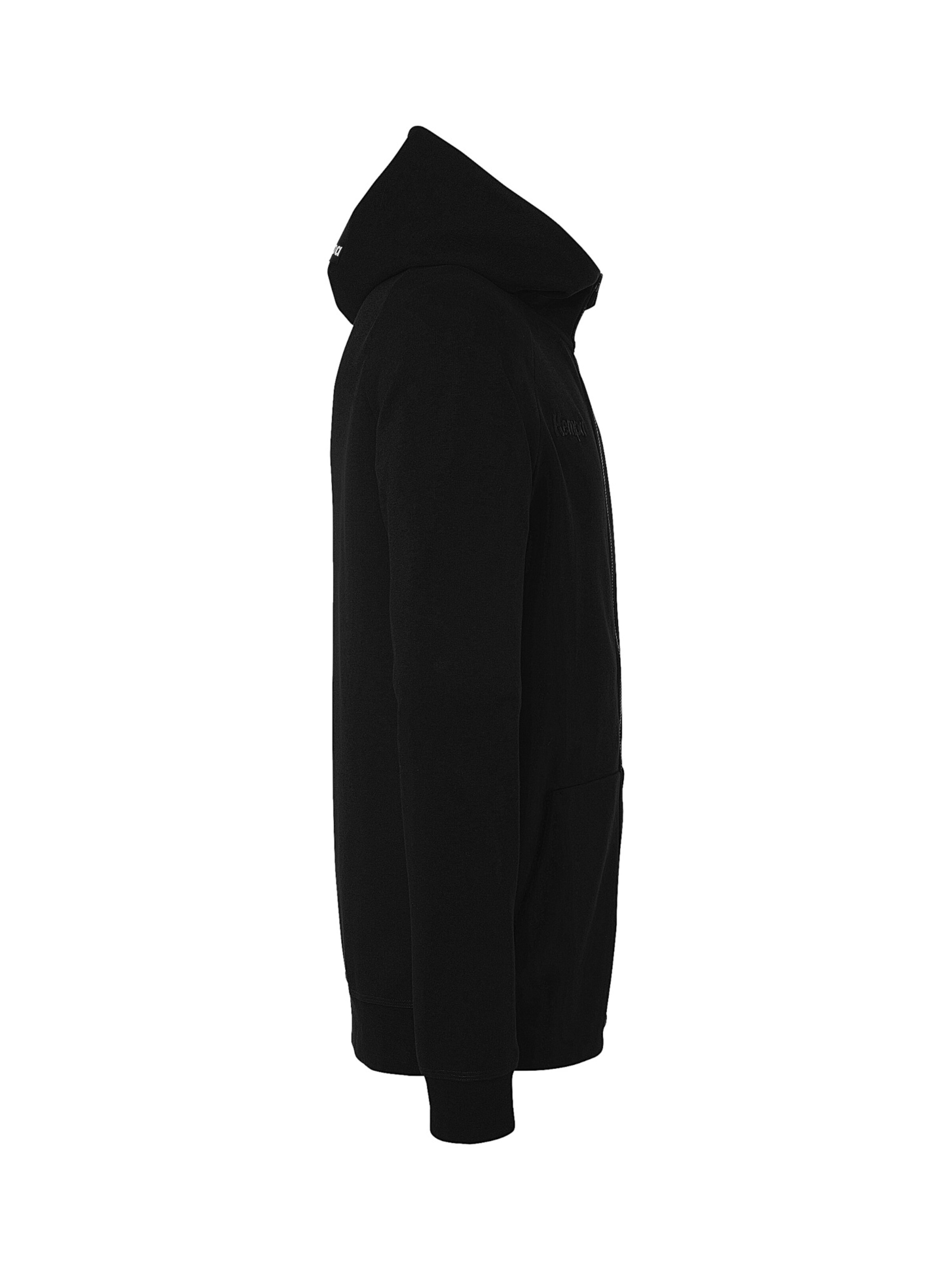 KEMPA Αθλητική ζακέτα φούτερ 'Stmnt' σε μαύρο