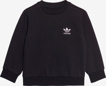 ADIDAS ORIGINALS Sweatsuit 'Adicolor Crew' in Black