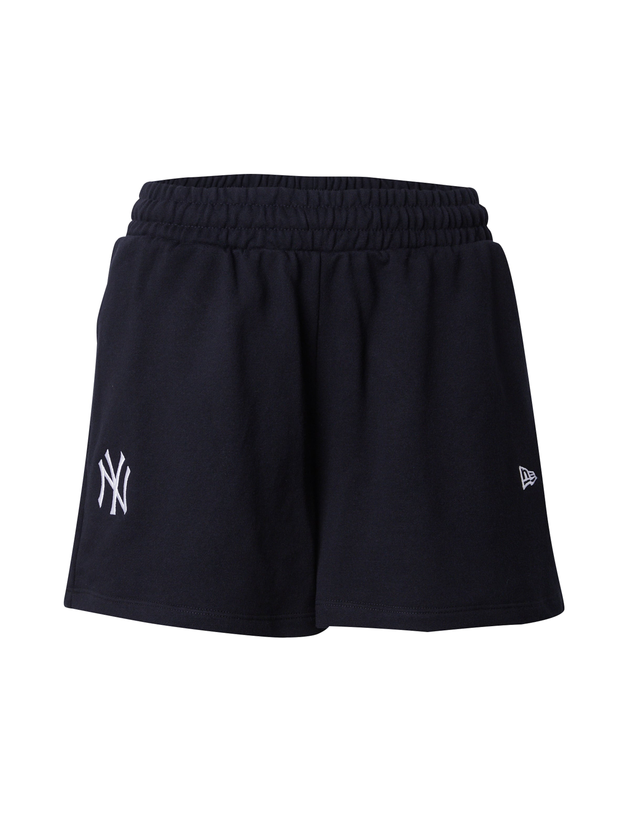 NEW ERA Normální Kalhoty 'NEYYAN' – černá: přední strana