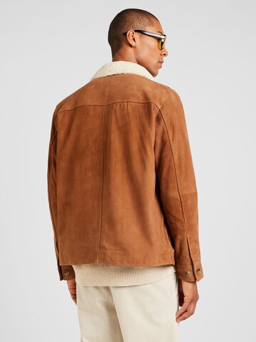 SELECTED HOMME Between-Season Jacket in Brown