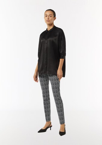 COMMA Slimfit Leggings in Schwarz: Vorderseite