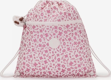 KIPLING - Saco de ginásio 'SUPERTABOO' em rosa: frente