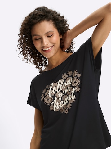 heine Shirt in Zwart