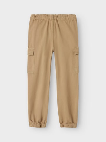 NAME IT Tapered Byxa 'NKMRYAN' i beige