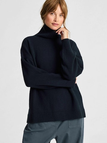 Gai+Lisva Sweater ' Mandie ' in Blau: Vorderseite