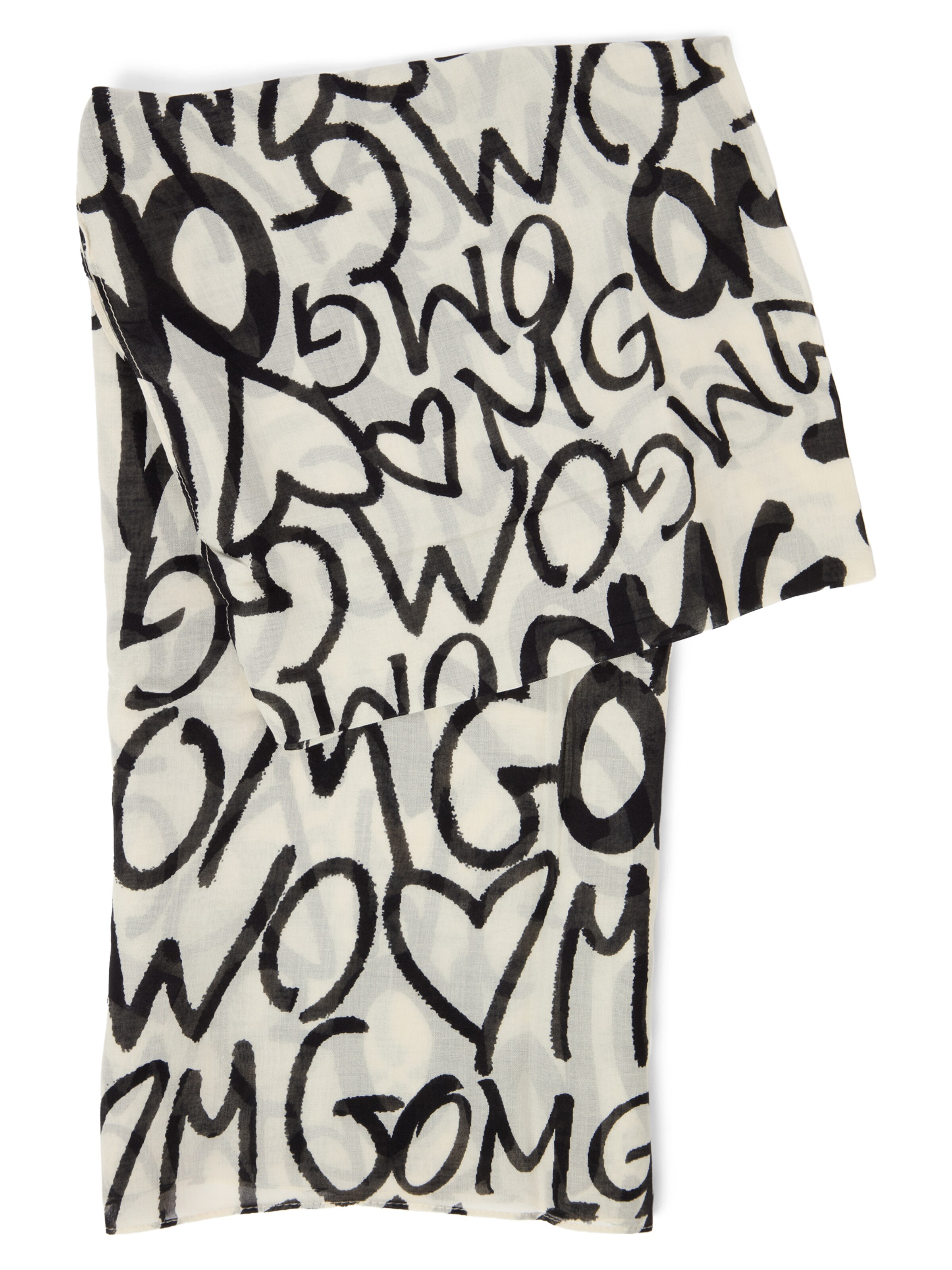 CODELLO Scarf in White