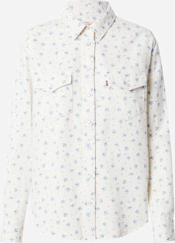 LEVI'S ® Blouse 'Iconic Western' in White: front