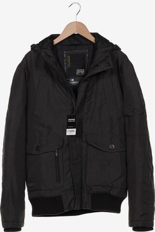 JACK & JONES Jacket & Coat in L in Grey: front