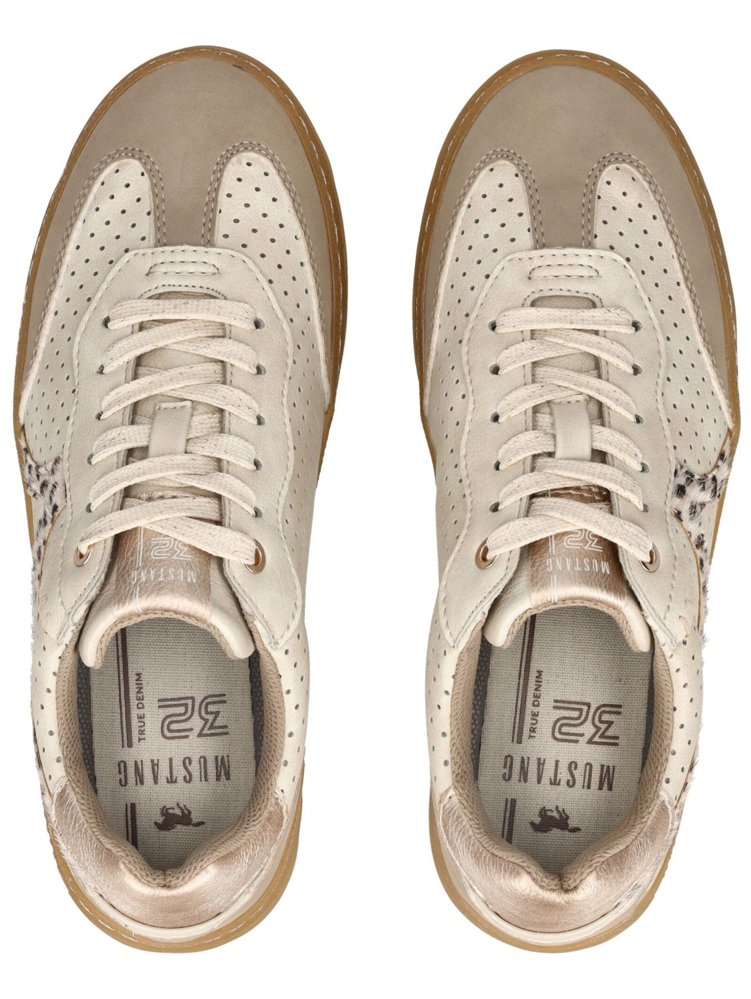 Sneaker bassa di MUSTANG in beige