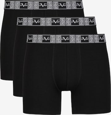 19V69 ITALIA Boxershort in Schwarz: Vorderseite