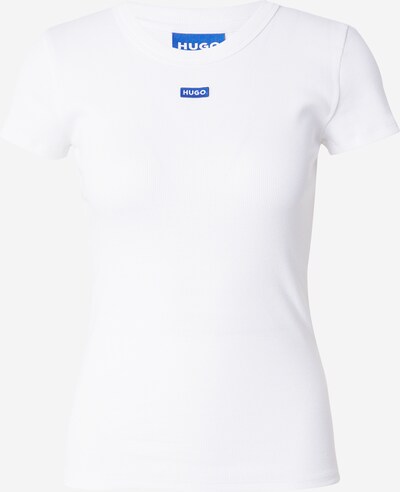 HUGO Shirts i navy / hvid, Produktvisning