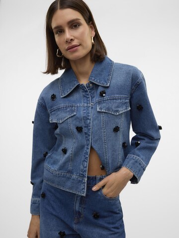 VERO MODA Between-season jacket 'LINEA' in Blue