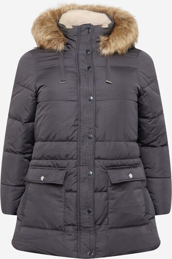 Vero Moda Curve Jacke 'SKYLAR' in hellbraun / dunkelgrau, Produktansicht