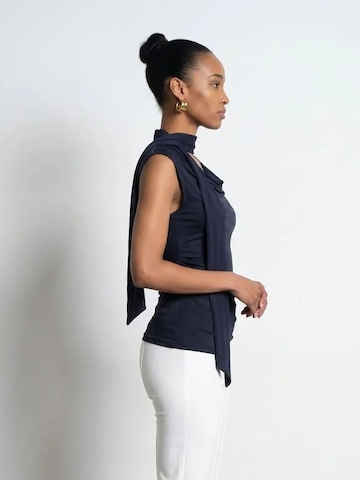 Dilvin Blouse in Blue