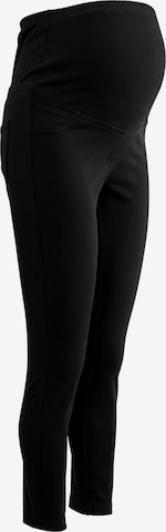 Next Skinny Leggings in Black: front