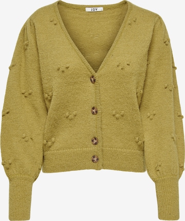 JDY Knit Cardigan in Green: front