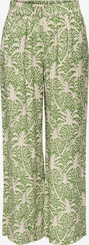 Pantalon 'JDYTroya' JDY en vert : devant