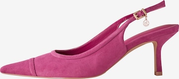 B by Ted Baker - Zapatos destalonado en rosa: frente