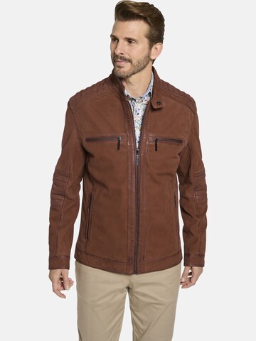 BABISTA Lederjacke in Braun: Vorderseite