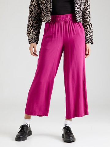 s.Oliver Wide leg Broek in Lila: voorkant