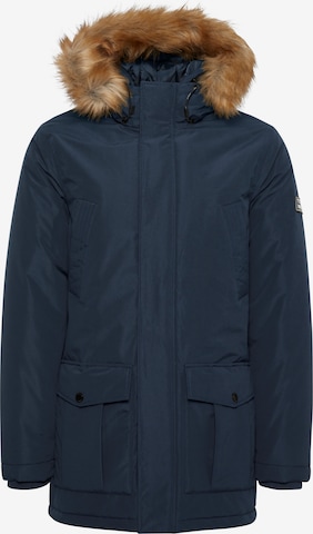 11 Project Winter Jacket 'DUFFIN' in Blue: front