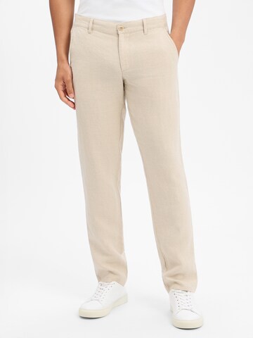 Alberto Regular Hose Lou-J in Beige: Vorderseite