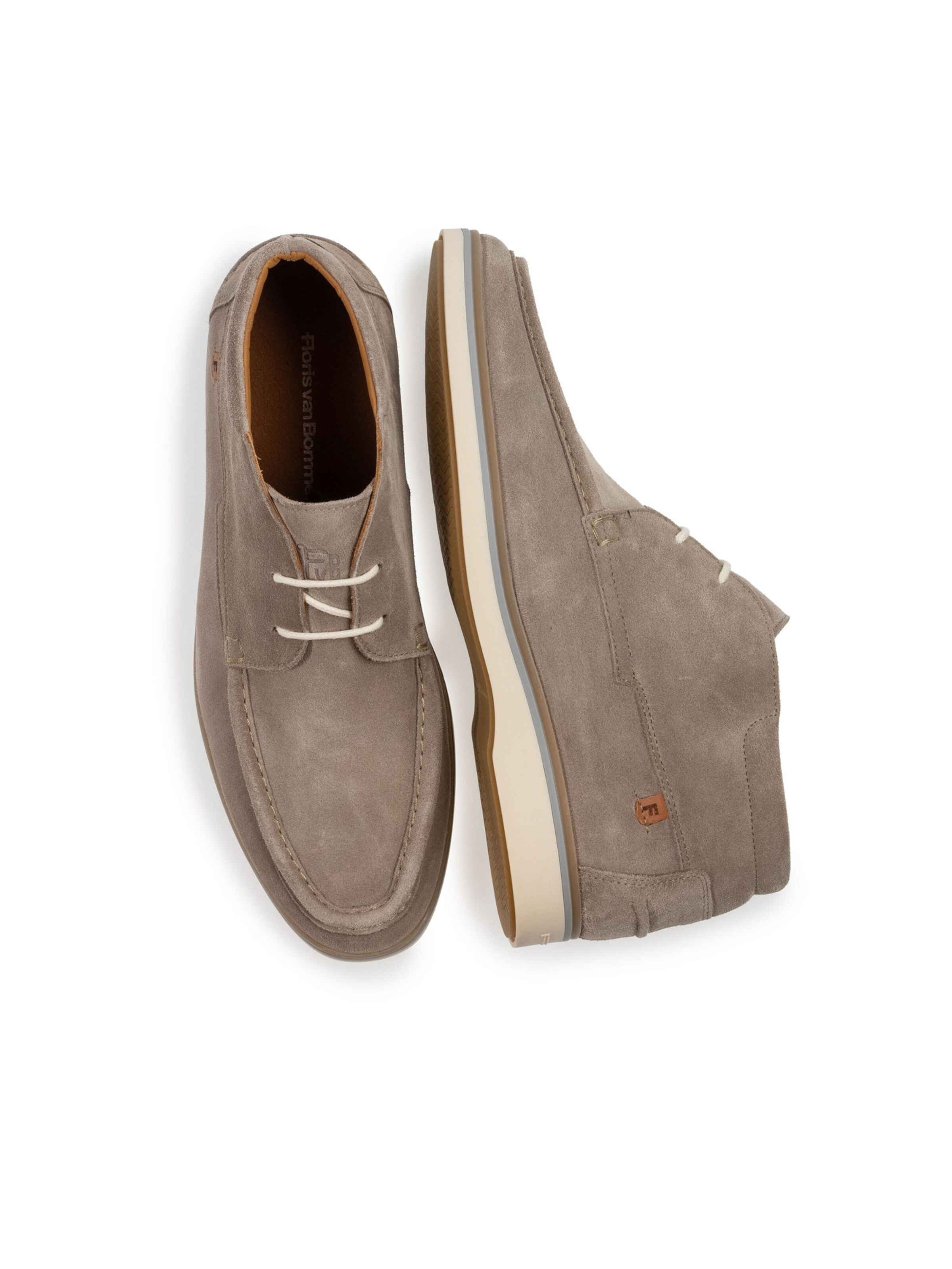 Chaussure à lacets Floris van Bommel en beige