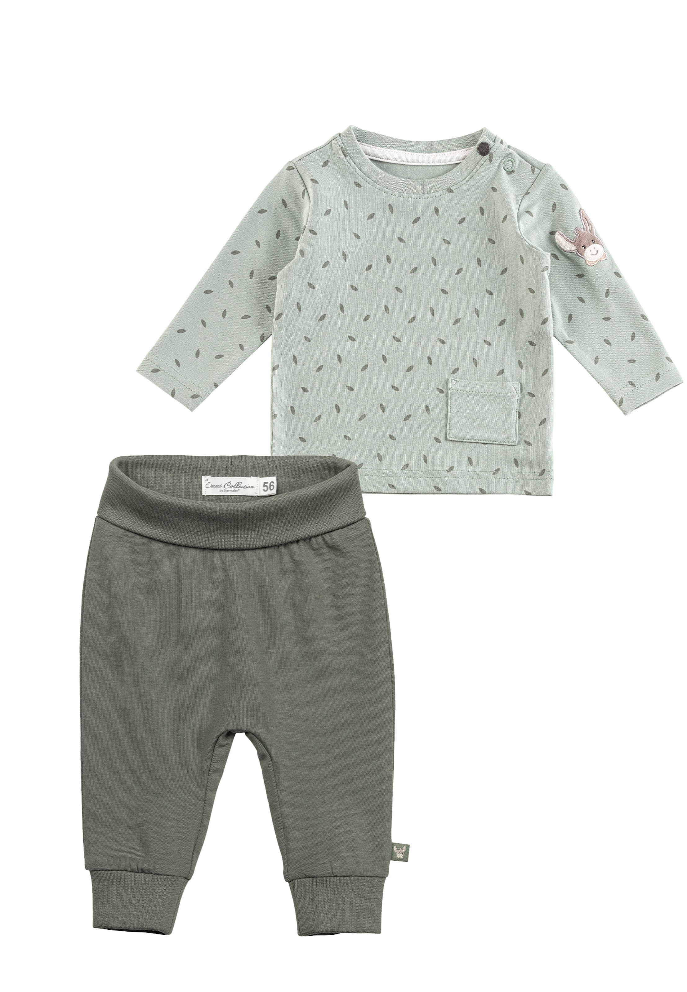 STERNTALER Set in Green: front