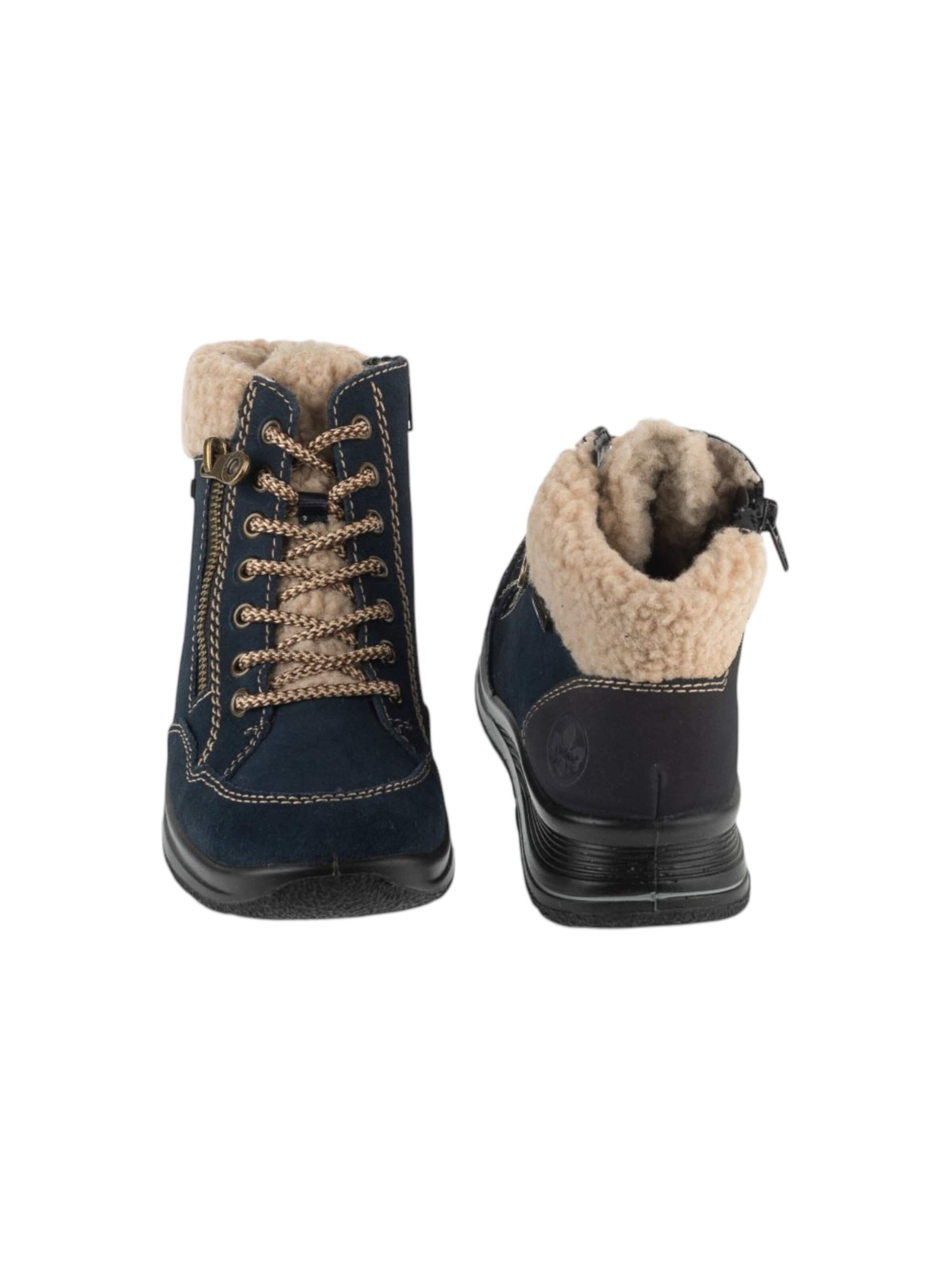 Bottes à lacets 'Rieker Booties L7701' Rieker en bleu