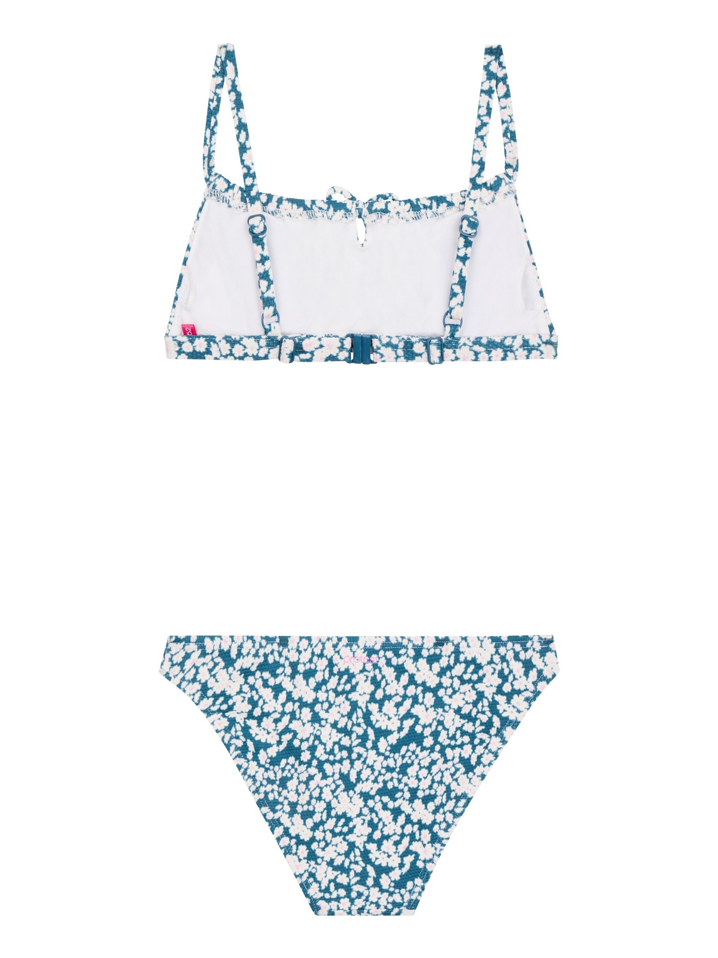 PROTEST Bustier Bikini 'PRTGISSY JR' in Blauw