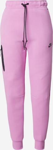 Pantaloni 'TCH FLC' di Nike Sportswear in rosa: frontale