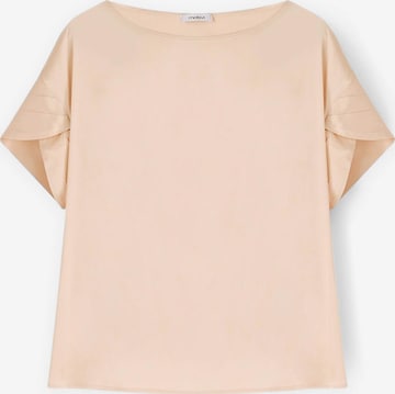 Chemisier MOTIVI en beige : devant