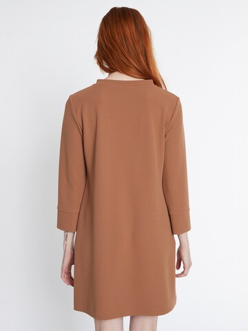 Ana Alcazar Jurk 'Sigly' in Bruin