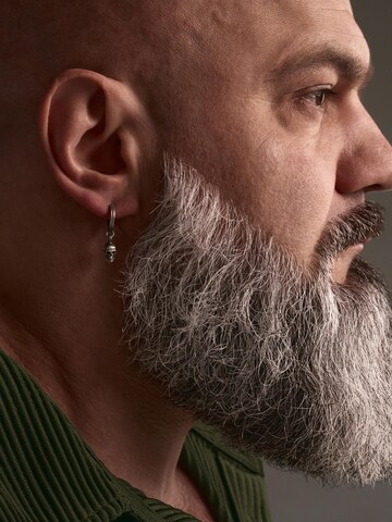 REYTEL Ohrring 'SCHEDEL' in Silber