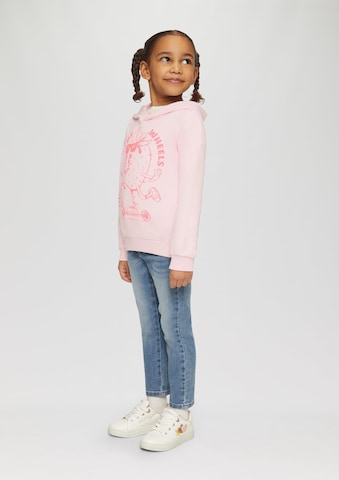 s.Oliver Sweatshirt in Pink: Vorderseite