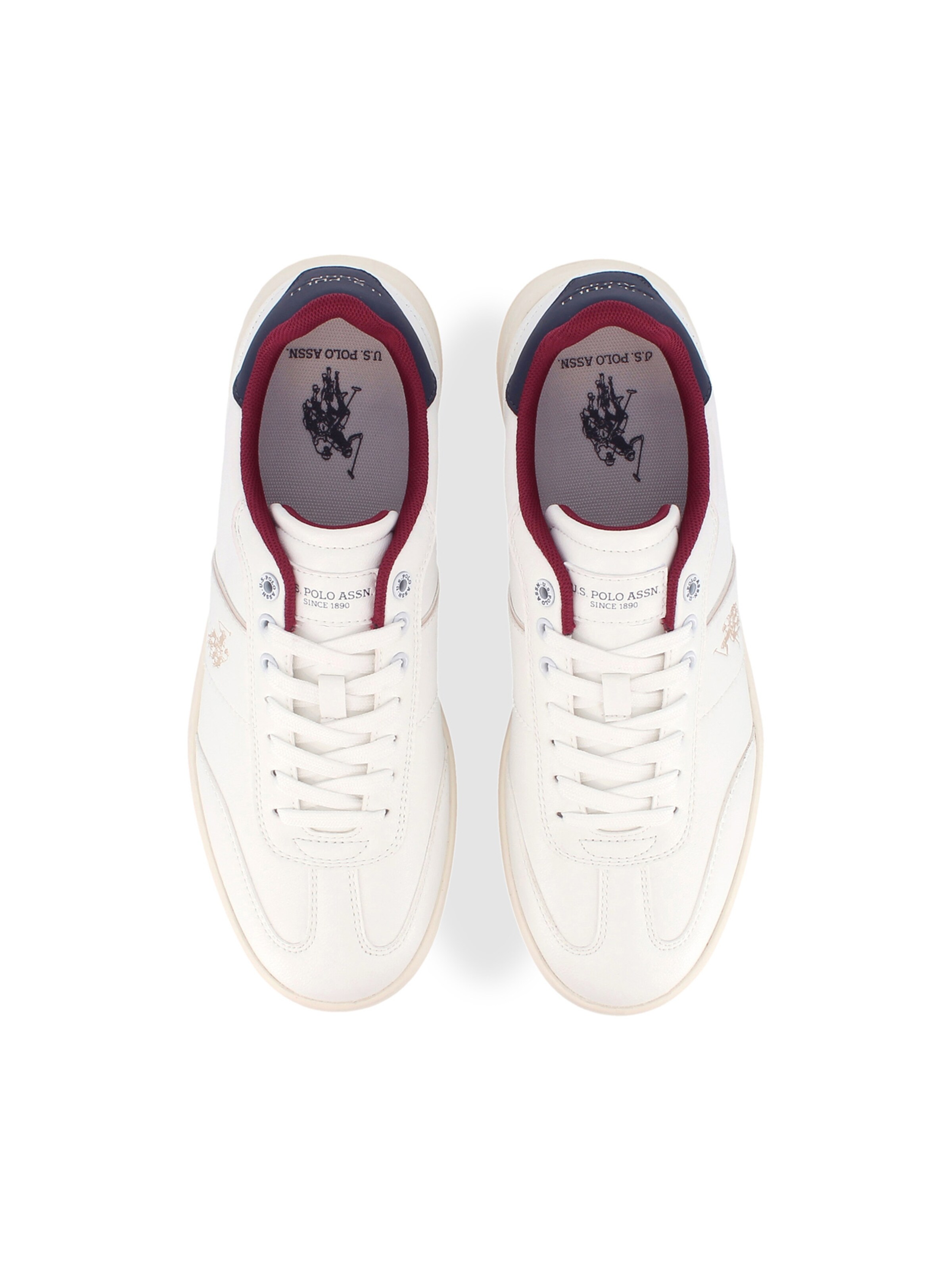 Baskets basses 'Campy' US POLO ASSN. en blanc