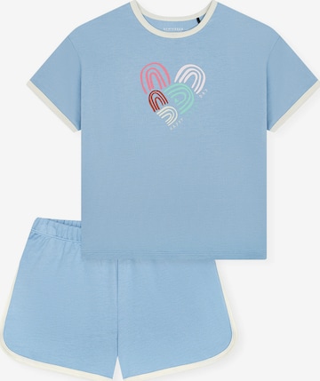 Pyjama ' Teens Nightwear ' SCHIESSER en bleu : devant