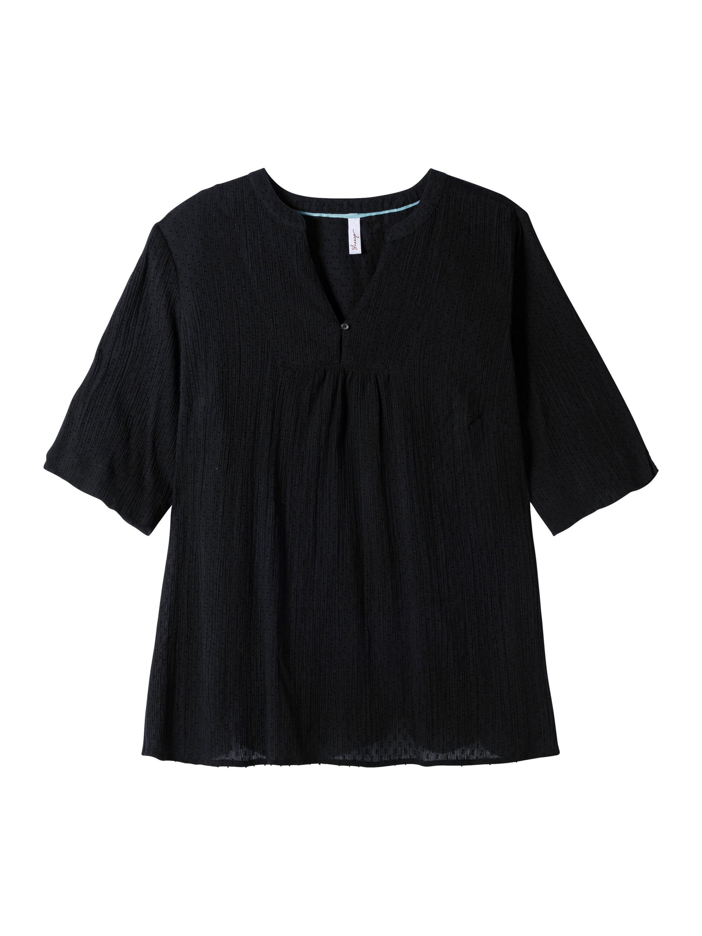 SHEEGO Tunika - Čierna: predná strana