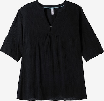 SHEEGO Tunic in Black: front