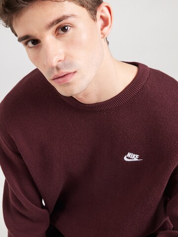 Pull-over 'CLUB' Nike Sportswear en rouge