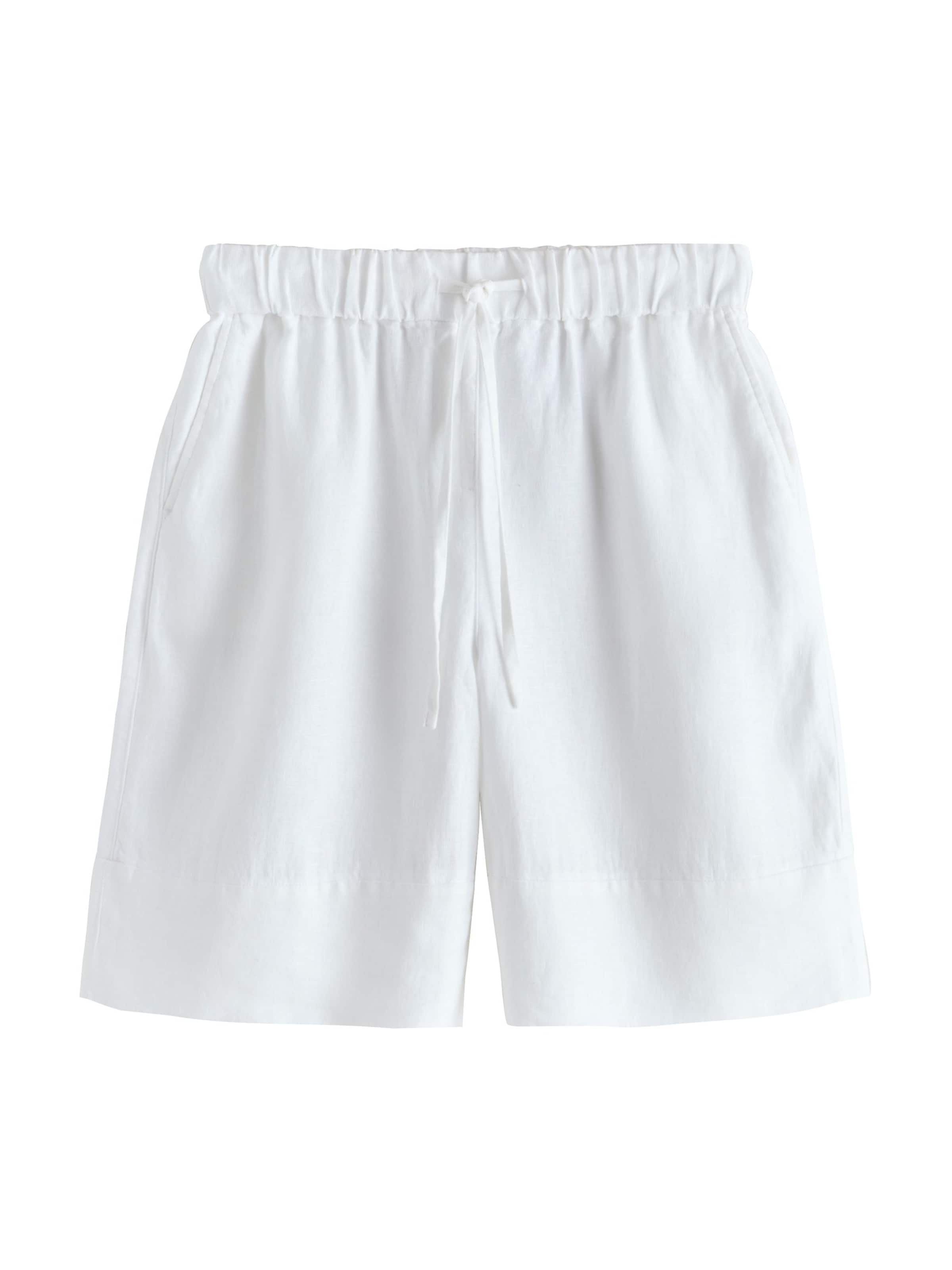 Pantalon 'N. Premium' Next en blanc : devant