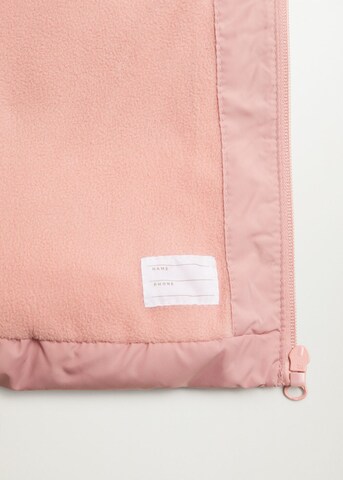 MANGO KIDS Coat in Pink