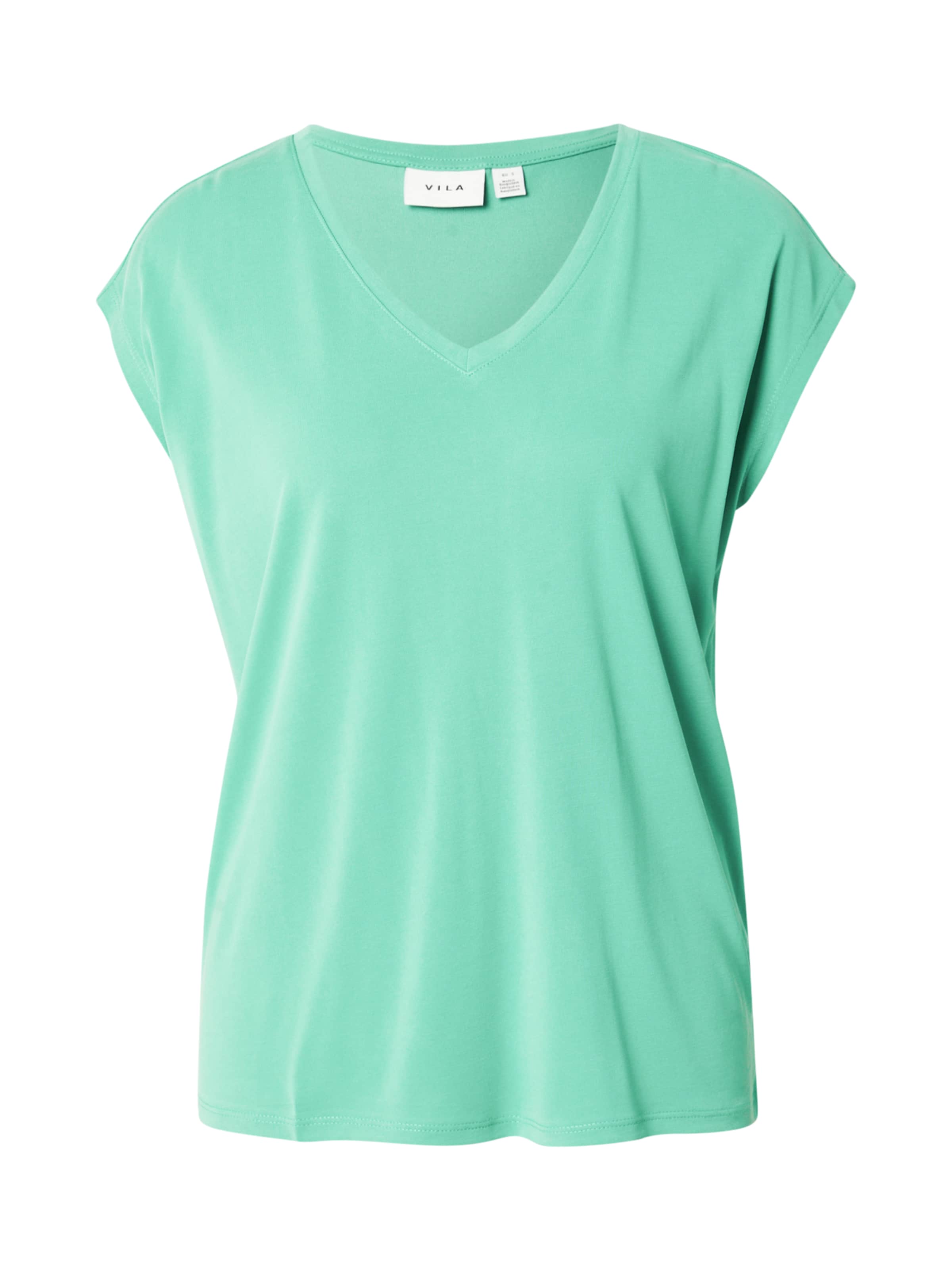 Tricou de la VILA pe verde: față