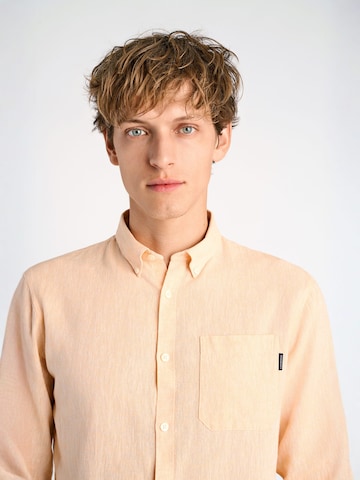 Lindbergh Regular fit Overhemd in Oranje