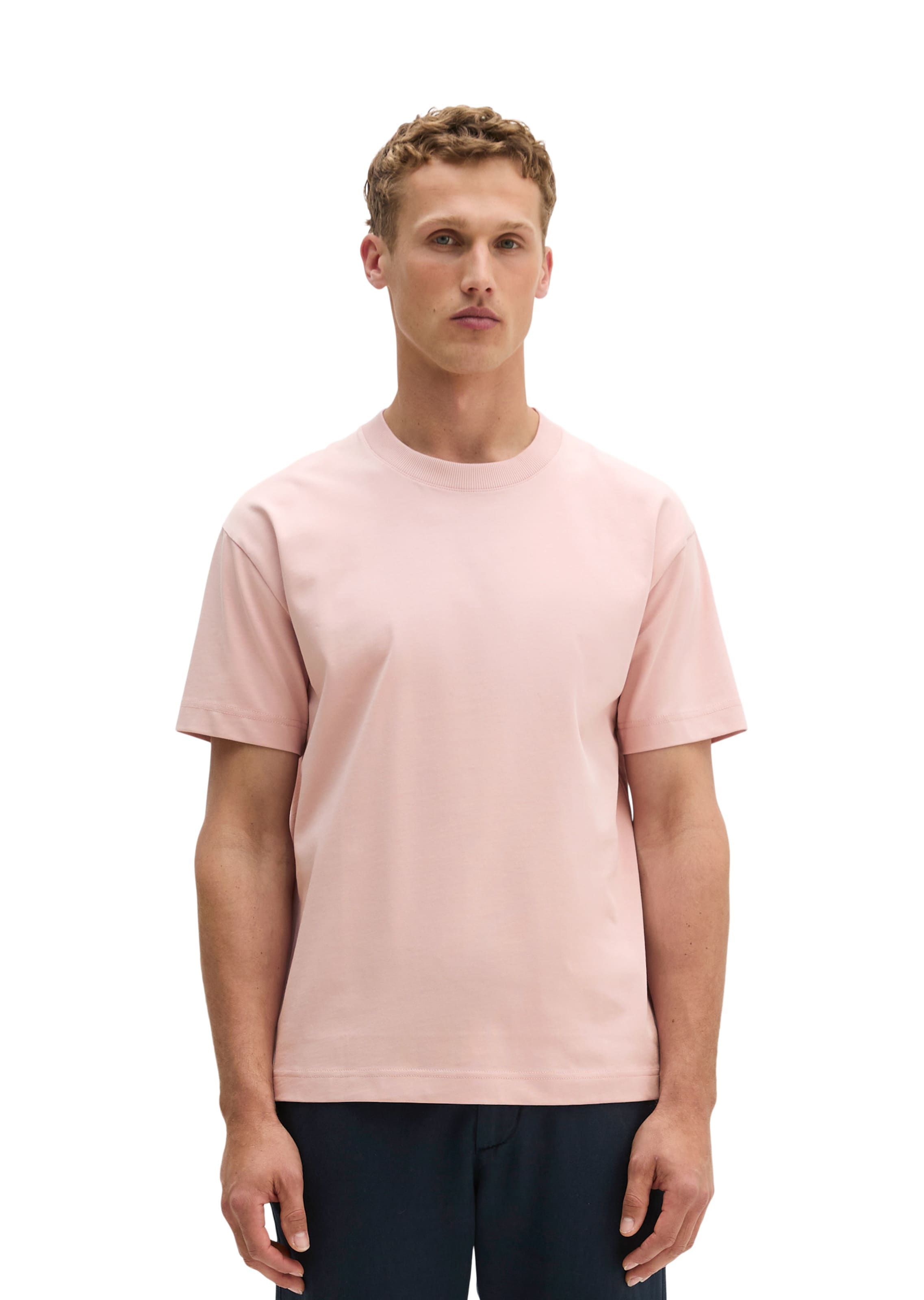 Marc O'Polo Shirt in Roze: voorkant