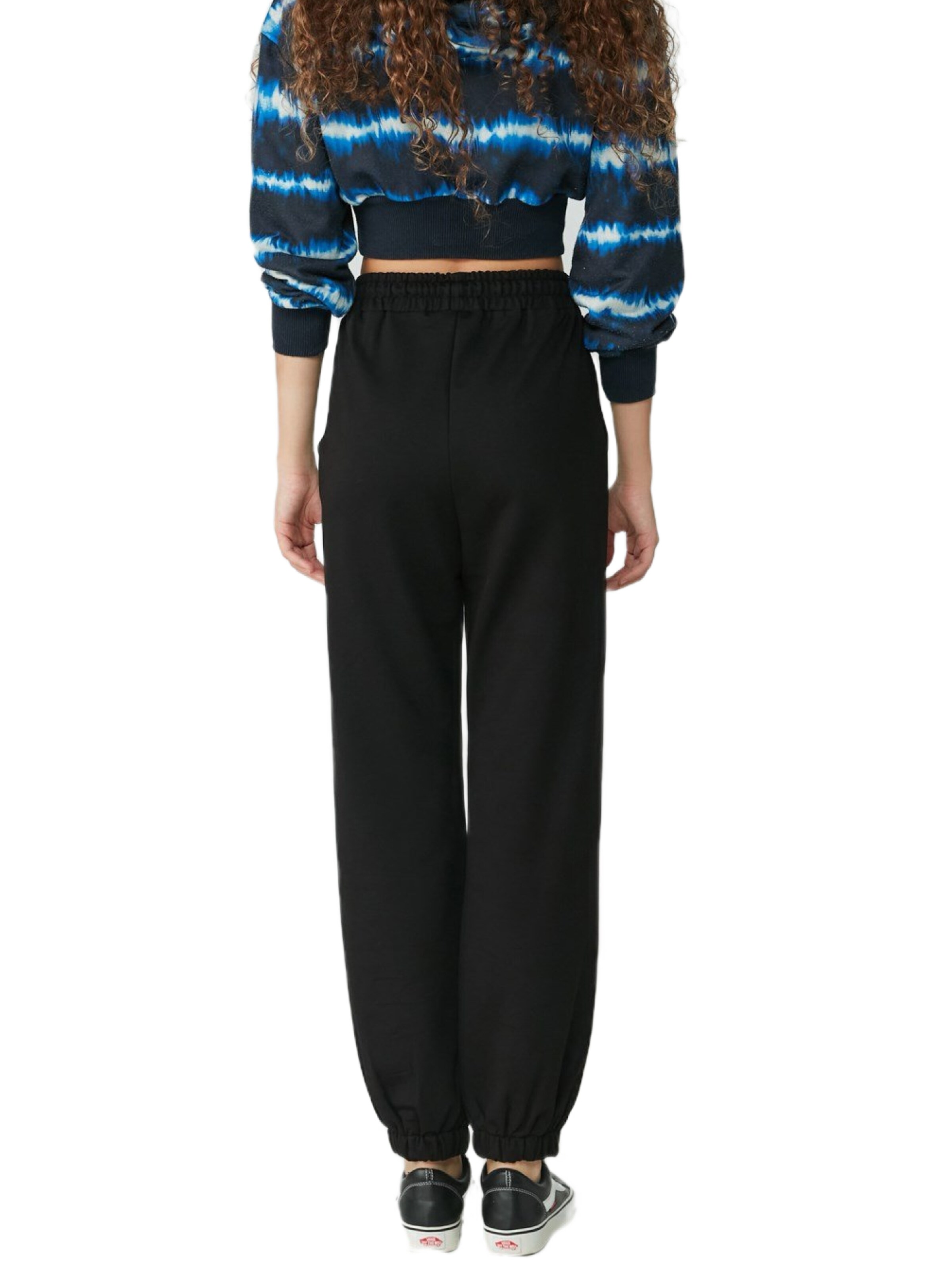 C&City Tapered Broek in Zwart