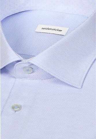 SEIDENSTICKER Regular fit Zakelijk overhemd in Blauw