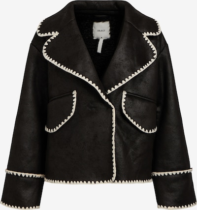 OBJECT Prehodna jakna 'Ana' | svetlo bež / črna barva, Prikaz izdelka