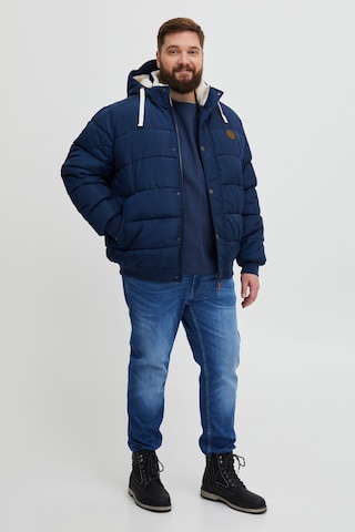 BLEND Winter Jacket in Blue